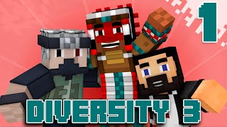 Team Canada Plays DIVERSITY 3  EP01 Custom Minecraft Map [upl. by Euhc]