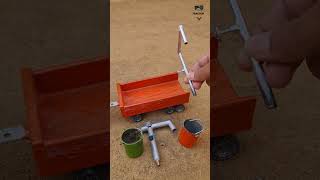 Mini Chaff Cutter Machine Project Mini Handpump Water Motor And Cow Video Project [upl. by Graf]