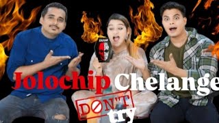 Jolochip Challenge World Hottest Chips  khakr ki galti 🥵 jolochipchallange challenge chips [upl. by Litman924]