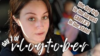 🎃Vlogtober Day 7 • Going to one of the largest Cabelas in Washington [upl. by Inahpets]