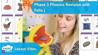 Phase 3 Phonics Revision with Felix j [upl. by Florri]