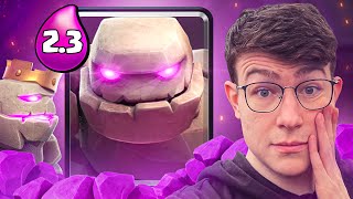 23 FASTEST GOLEM CYCLE DECK IN CLASH ROYALE [upl. by Audette]