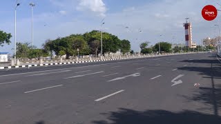 Day 1 of Chennai lockdown sees a mostly deserted city [upl. by Arahk679]