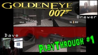 Brewstew Playthrough  Goldeneye 007 N64 Multiplayer 1 [upl. by Pisano]