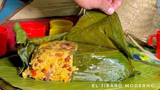 CREANDO LA NUEVA FORMA DE HACER ARROZ MAMPOSTEAO EN PUERTO RICO ARROZ MAMPOSTEAO RELLENO DE BISTEC [upl. by Lady]