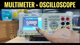 Owon XDM 2041 Benchtop Oscilloscope Multimeter oscilloscope clampmeter digitalmultimeter [upl. by Idnew]