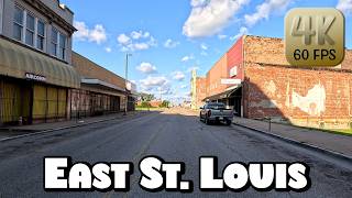 Driving Around St Louis Hood  East St Louis Illinois in 4k Video [upl. by Niki]