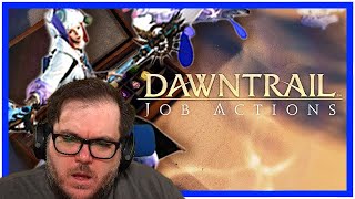 Pictomancer Looks Crazy  Reacting to the Final Fantasy XIV Dawntrail Job Actions [upl. by Maxama149]