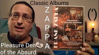 FRANK ZAPPA  OverNite SensationApostrophe Classic Albums DVD 2007 [upl. by Issak]