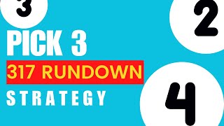 Pick 3 New York  317 Rundown Strategy [upl. by Center]