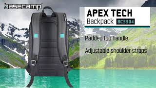 BC3304 Basecamp® Apex Tech Backpack [upl. by Soloman368]