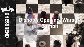 Bishops Opening Warsaw Gambit Shorts [upl. by Eiggam976]