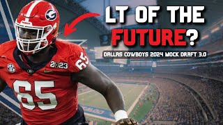 Dallas Cowboys 2024 Mock Draft 30  Drafting The LT of The Future [upl. by Dyal]