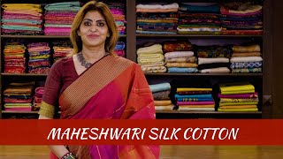 Maheshwari Silk Cotton Sarees [upl. by Gretchen]