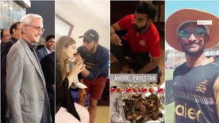 Wahab Riaz Celebrating wifes birthday  Ali Azmat vs Ali Zafar PSL 5 2020 [upl. by Horvitz]