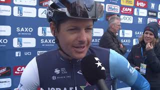 Jakob Fuglsang  Interview at the start  E3 Saxo Classic 2024 [upl. by Aillij802]