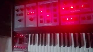 Oberheim OBX8 demo vintage style electronic music [upl. by Chirlin119]