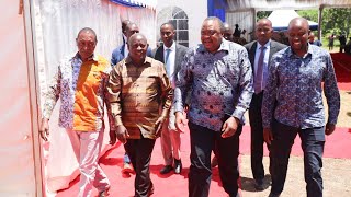 Why Former President Uhuru left a funeral in Nyeri before DP Gachaguas arrival [upl. by Yramanna]