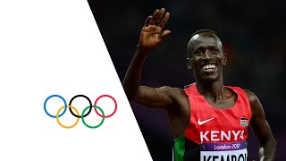 Ezekiel Kemboi KEN Wins 3000m Steeplechase Gold  London 2012 Olympics [upl. by Soll662]