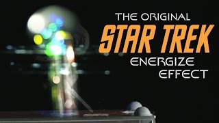 Creating the original STAR TREK energize effect [upl. by Gautier]