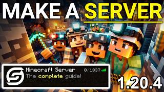 How To Make a Minecraft Server 1204 [upl. by Suiramaj]