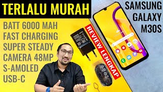 3 Jutaan 6000mAh SAMOLED 48MP Review Samsung Galaxy M30s RESMI  Indonesia [upl. by Buchalter]