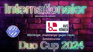 Stocksport Intern AVS Römer Cup Blöchinger Anetzberger gegenSchiller u Bauer [upl. by Nirra741]