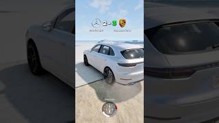 Mercedes GLS 63 AMG Versus Porsche Cayenne Turbo beamngdrive beamng car gaming video [upl. by Moncear644]