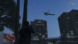 GTA V Michael Franklin amp Trevors Epic 5Star Spec Ops Rampage [upl. by Harpole]