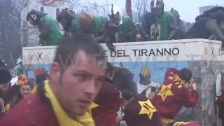 Ivrea Battaglia Arance 2016 con audio originale [upl. by Annyrb]