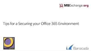 Tips for a Successful and Secure Office 365 Journey [upl. by Alister]
