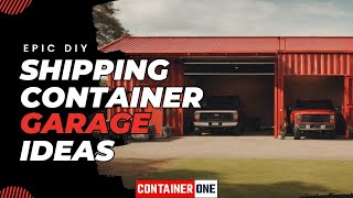 5 Epic Shipping Container Garage and Carport Ideas [upl. by Eliot36]