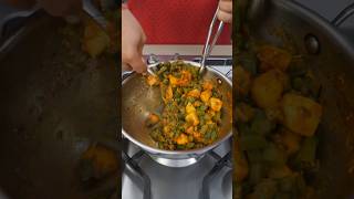 Sabse Instant Bhindi Ki Recipe  BHINDI MASALA food bharatzkitchen recipe cooking [upl. by Tnomel]