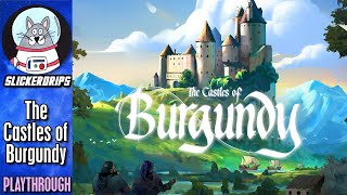 The Castles of Burgundy Special Edition  Vineyards Expansion Playthrough [upl. by Charbonneau]