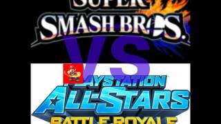 Super smash bros vs playstation allstars new worlds collide [upl. by Isidro]