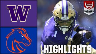 A Washington WIPEOUT 👏 Boise State Broncos vs Washington Huskies  Full Game Highlights [upl. by Thera]