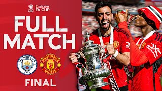 🏆 FULL MATCH  Manchester City v Manchester United  Final  Emirates FA Cup 202324 [upl. by Philoo]