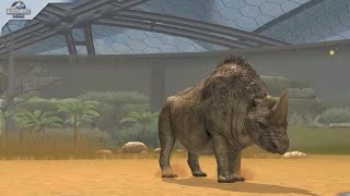 Elasmotherium  Jurassic World The Game [upl. by Enerehs]