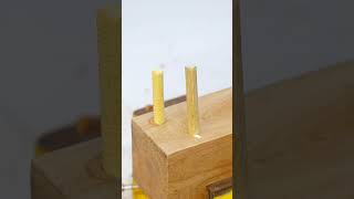 Dowel Pin Joints skills woodworking carpentery [upl. by Notnef]