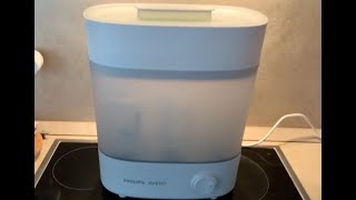 Philips Avent Sterilisator für bis zu 6 Babyflaschen  TestBericht [upl. by Werdnaed585]