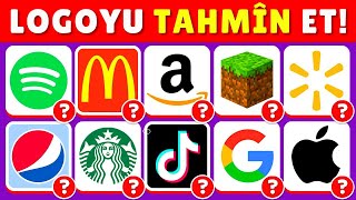 Logoyu Tahmin Et  3 Saniyede Logo Tahmin Et  Logo Quiz [upl. by Nnylarak398]