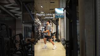 Avoid the biggest cable bicep curl mistakes [upl. by Aneeram]