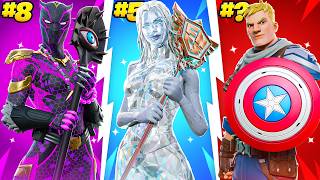 30 BEST Skin Combos In SEASON 4 Fortnite Marvel [upl. by Htebharas733]