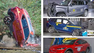 TOP 10 Safest SUV  Best CRASH TEST Results [upl. by Ariek836]