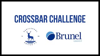 Hartlepool United Crossbar Challenge with Brunel Group 📺 [upl. by Bihas]