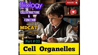 1st year Biology Cell structure amp functionCell organelles solve MCQs for NMDCATMDCAT preparation [upl. by Brause139]