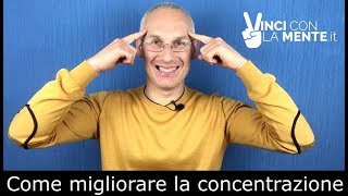 Come migliorare la concentrazione  Perle di coaching [upl. by Dnesnwot956]