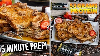 Easy PROTEIN Greek Yogurt French Toast Recipe [upl. by Latrina213]