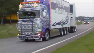 Scania R500 Malmbergs Åkeri Super V8 Sound [upl. by Tabitha]