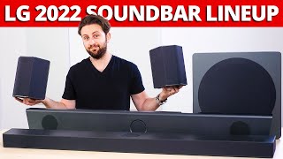 LG 2022 Soundbar Lineup  Which one should you buy [upl. by Trebmal944]